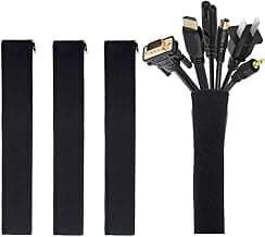 JOTO Kabelhüllen mit Reißverschluss, 4er-Pack