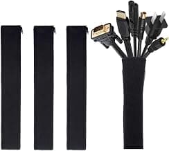 JOTO Zippered Cable Sleeve 4-Pack