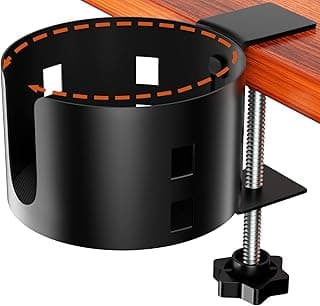 OOKUU Large Desk Cup Holder Clamp