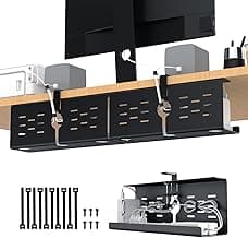 KEEGH 16-Inch Cable Tray 2-Pack